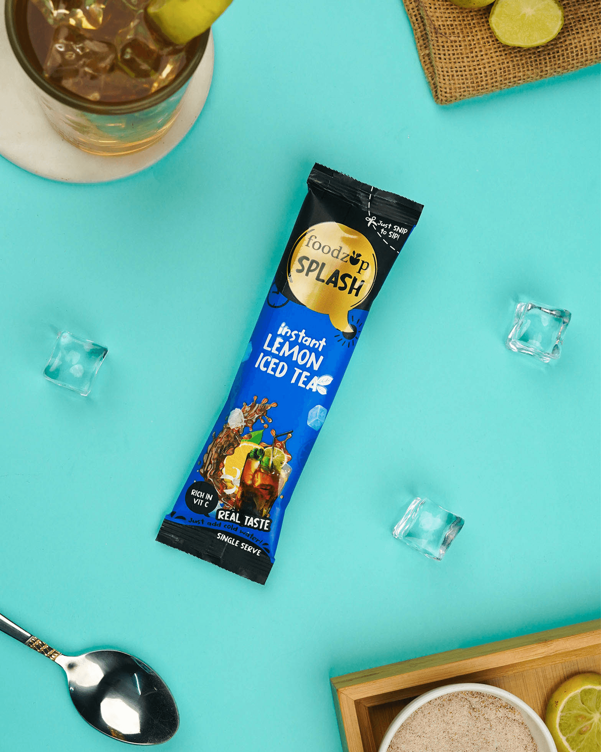 Lemon Ice Tea Splash (30gm) - Chaizup